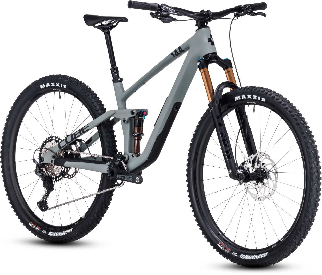 Cube Stereo ONE44 C:62 Race swampgrey´n´black