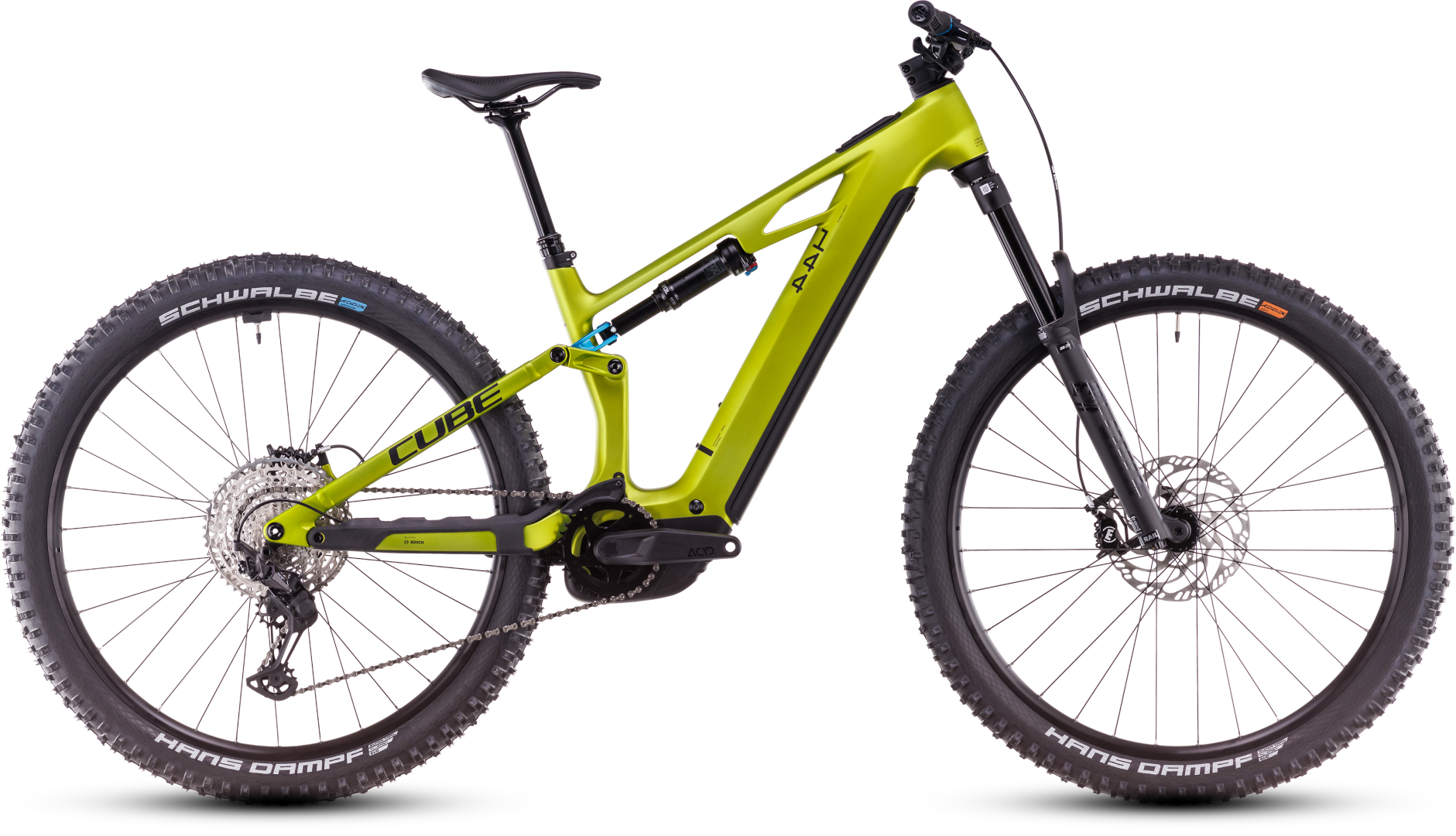 Cube Stereo Hybrid ONE44 HPC Race flashlime´n´blue