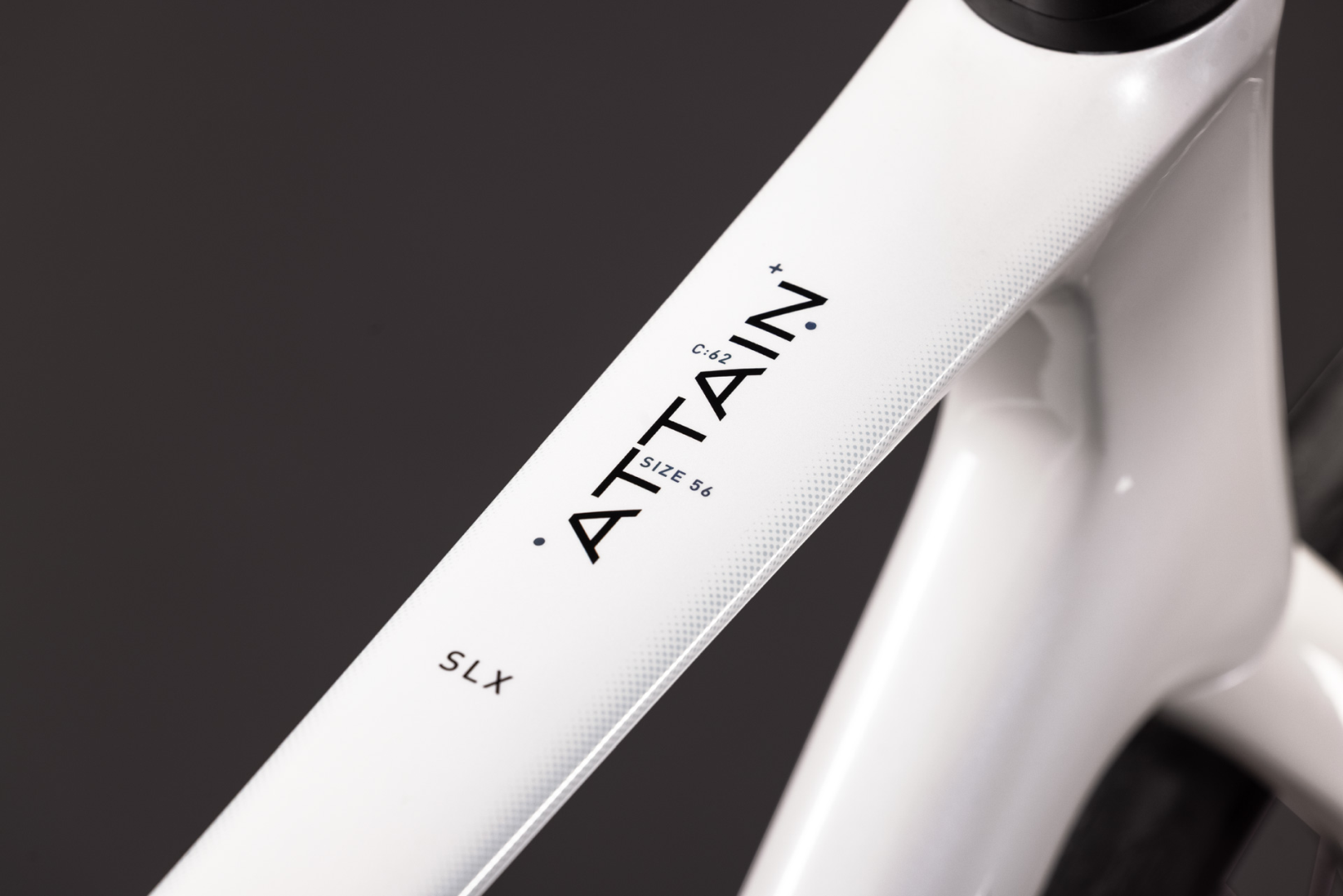Cube Attain C:62 SLX metallicwhite´n´black