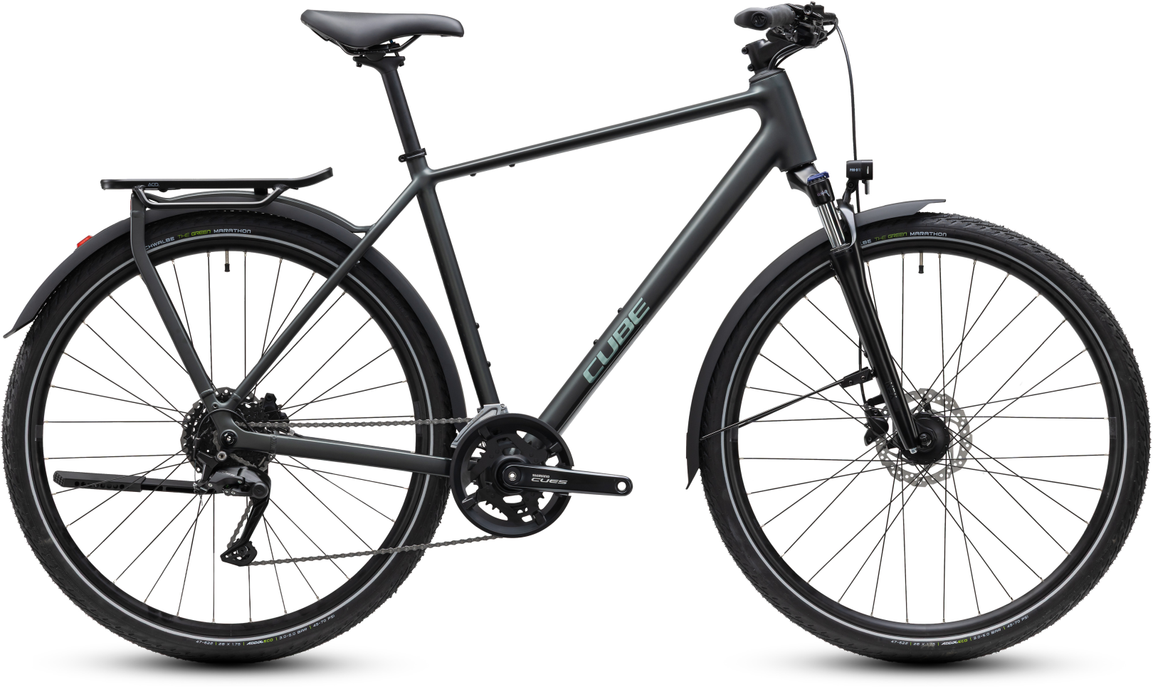 Cube Kathmandu ONE blackforest´n´chrome