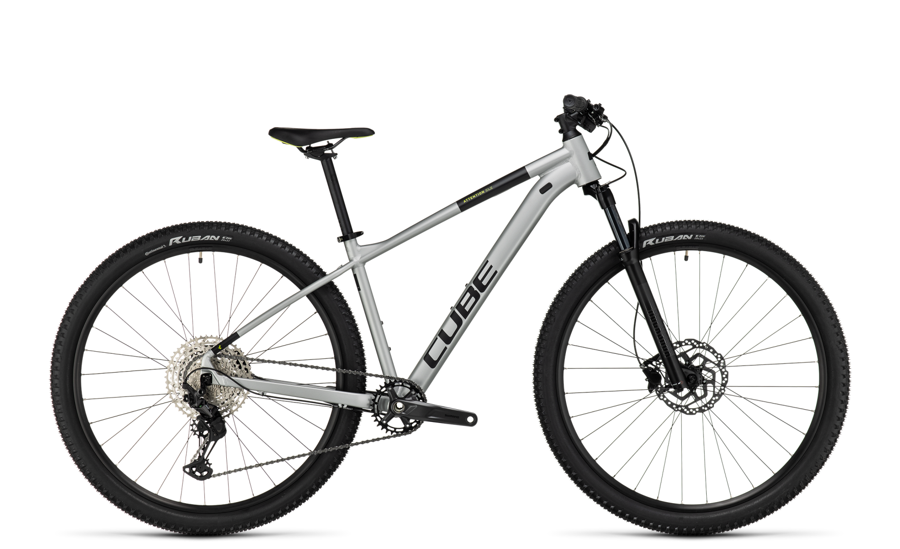 Cube Attention SLX silvergrey´n´lime